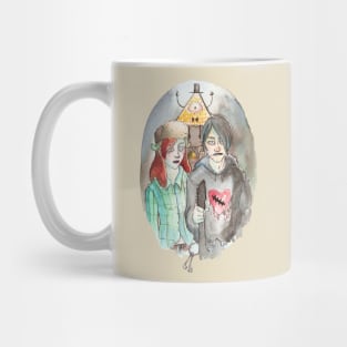 American gravity gothic Mug